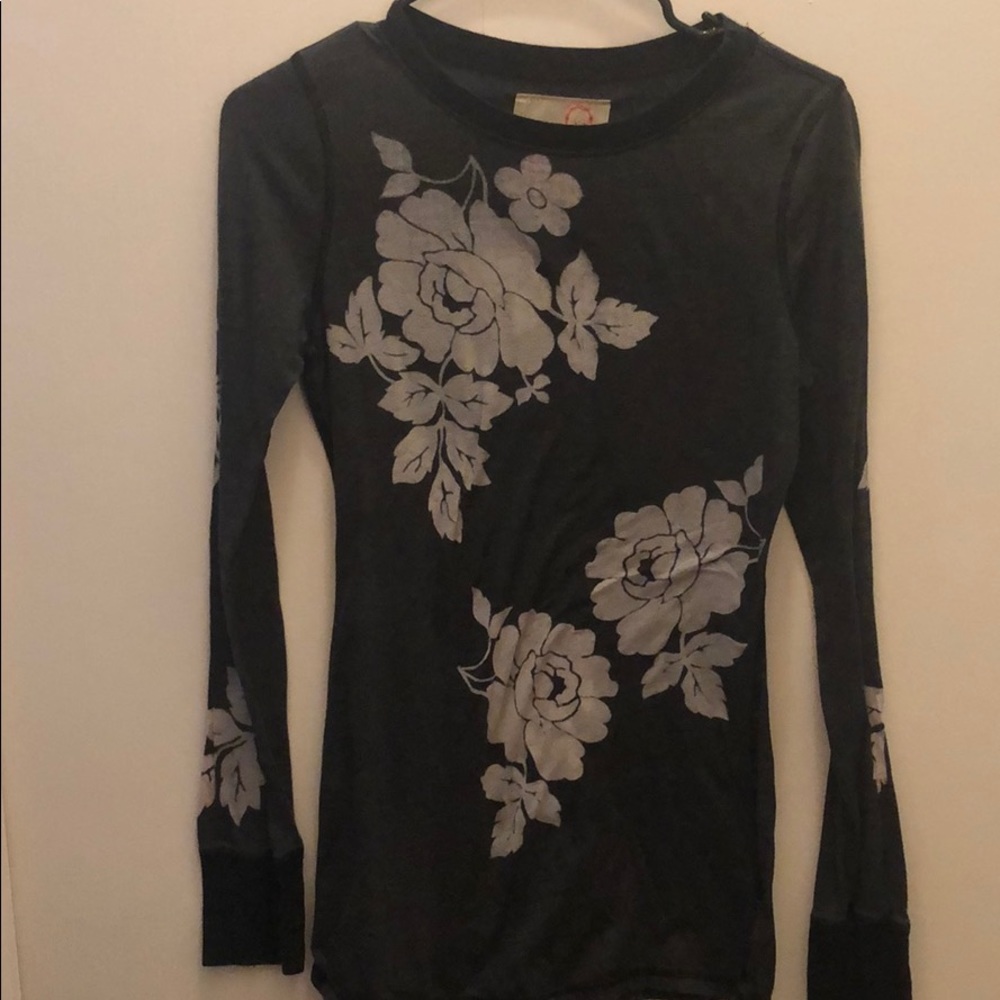 Free people long sleeve shirt